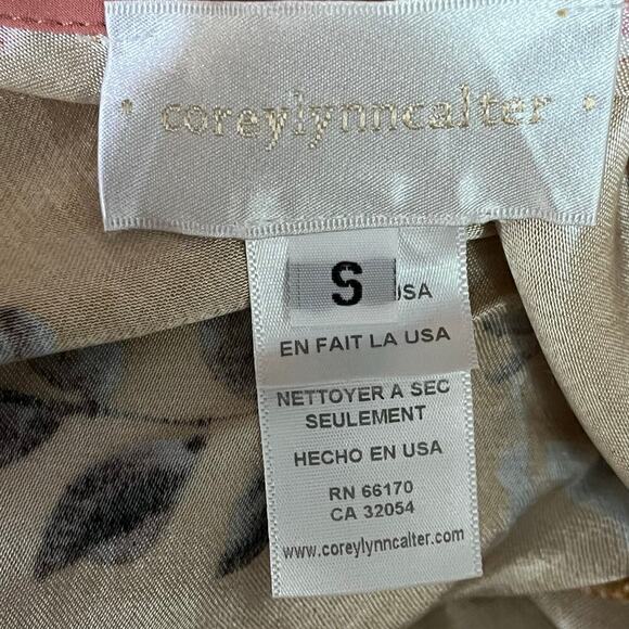 Corey Lynn Calter Anthropologie Floral Jumpsuit Size Small - Picture 5 of 10